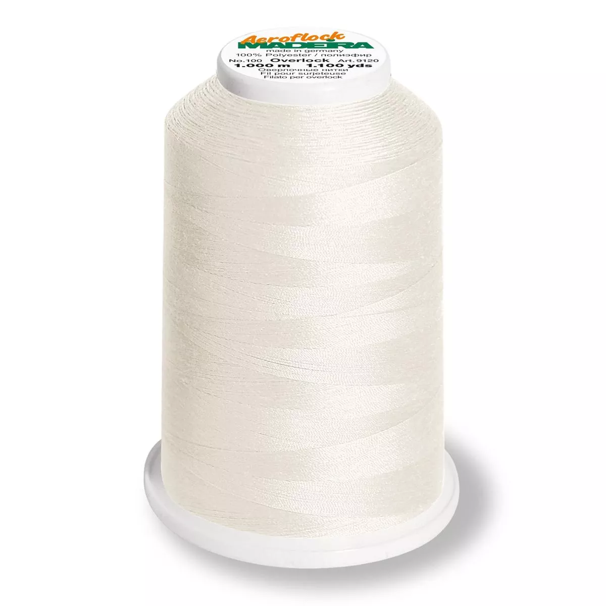 Overlocker Thread (Aeroflock) 1000m Col 8821 Sand