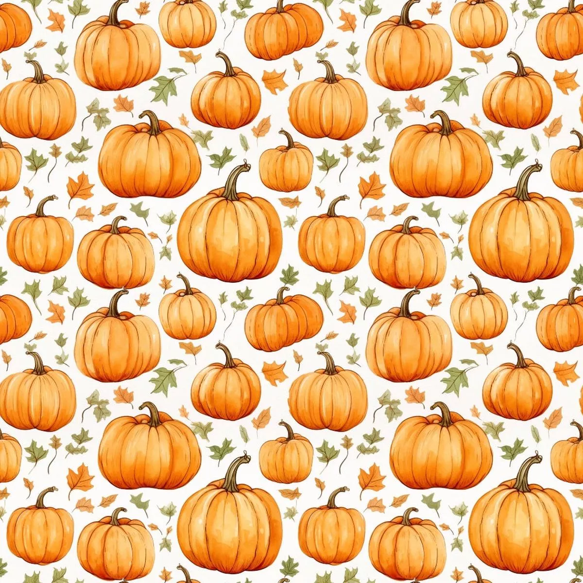 The Pumpkin Patch Pattern 9 Quilting Cotton Fabric