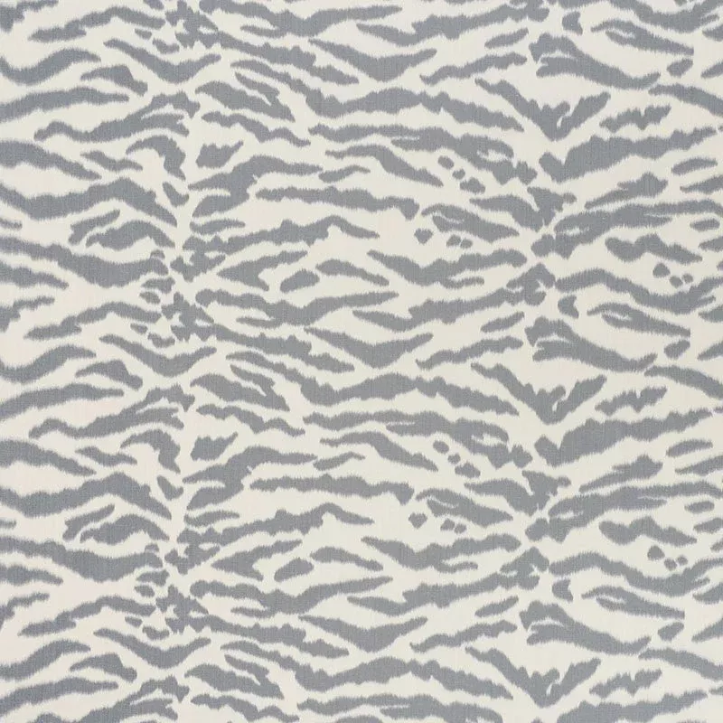 Schumacher Fabric Tigris Graphite 176392